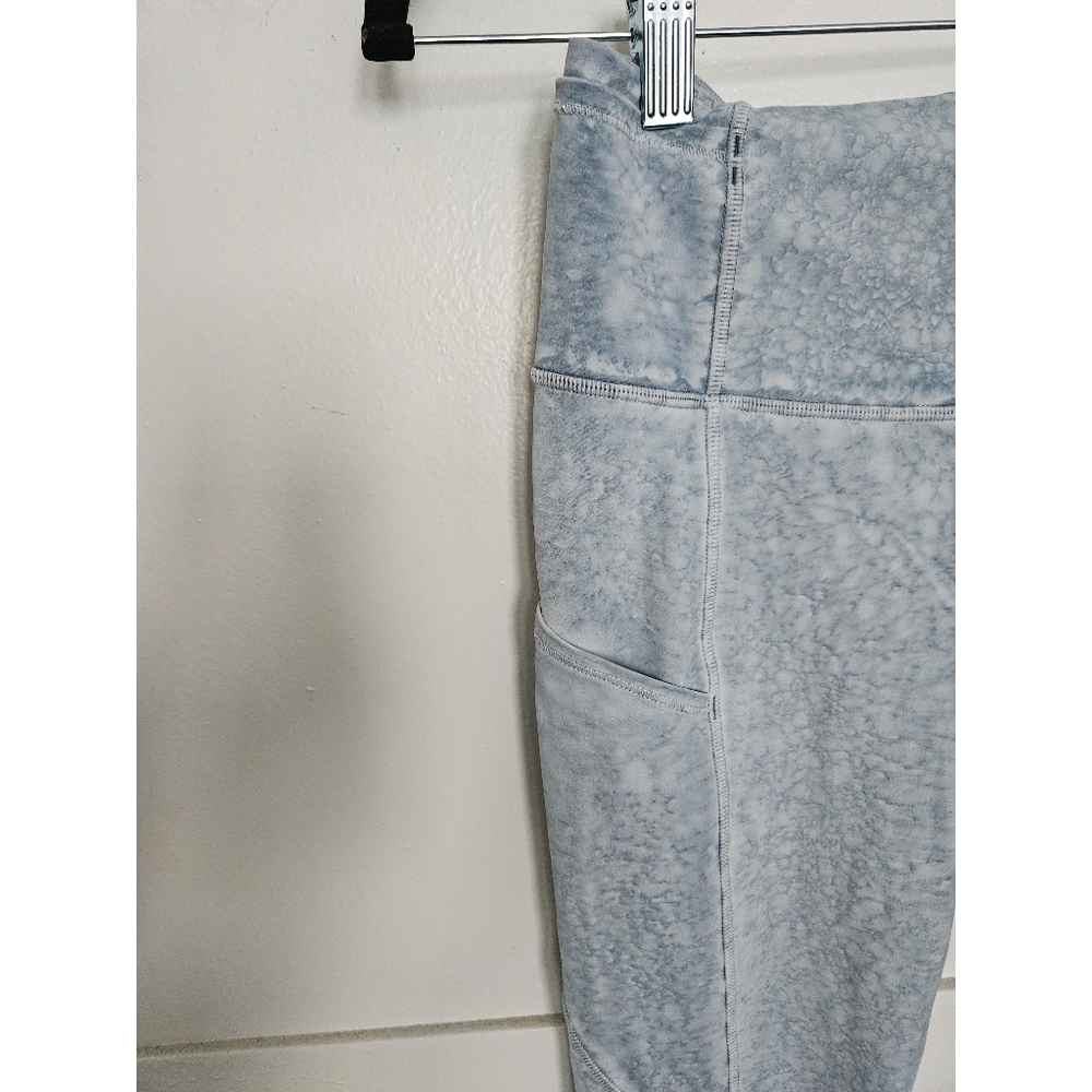 Lululemon Fast and Free Tight 25" *Nulux City Grit White Blue Fog - Picture 3 of 8